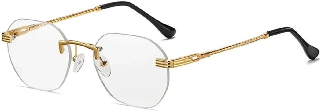 Женские солнцезащитные очки без оправы с золотистым металлическим покрытием, безрамочные, с градиентными линзами, мужские модные солнцезащитные очки синего цвета с защитой от УФ-излучения UV400 SZVVBKK, 09 Gold-trans
Женские солнцезащитные очки без оправы с золотистым металлическим покрытием, безрамочные, с градиентными линзами, мужские модные солнцезащитные очки синего цвета с защитой от УФ-излучения UV400 SZVVBKK, 09 Gold-trans