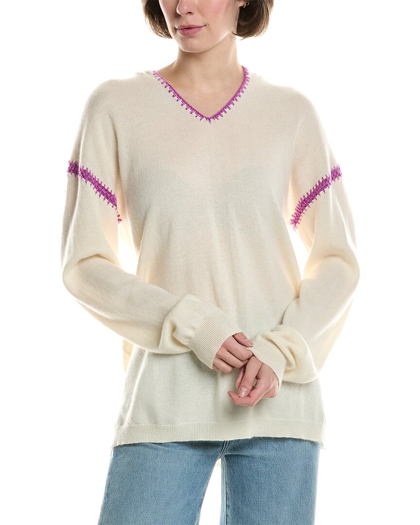 Джонни Вас Толстовка из смеси шерсти и кашемира Johnny Was, белый
Джонни Вас Толстовка из смеси шерсти и кашемира Johnny Was, белый