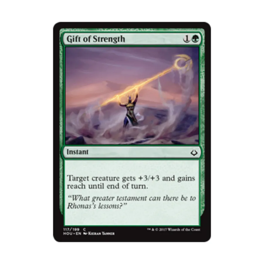 CCG Дар силы (С), MTG - Hour of Devastation
CCG Дар силы (С), MTG - Hour of Devastation