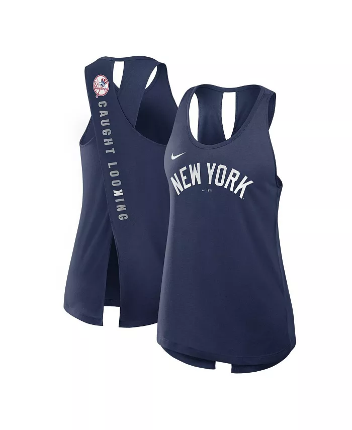 Женская майка-топ «New York Yankees Crisscross Performance» военно-морского флота Nike
Женская майка-топ «New York Yankees Crisscross Performance» военно-морского флота Nike