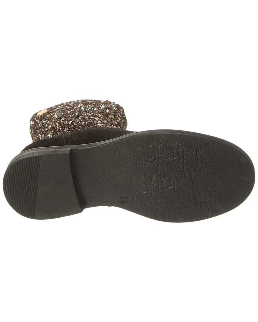 Ботинки Naturino Antipode из замши и блесток, черный
Ботинки Naturino Antipode из замши и блесток, черный