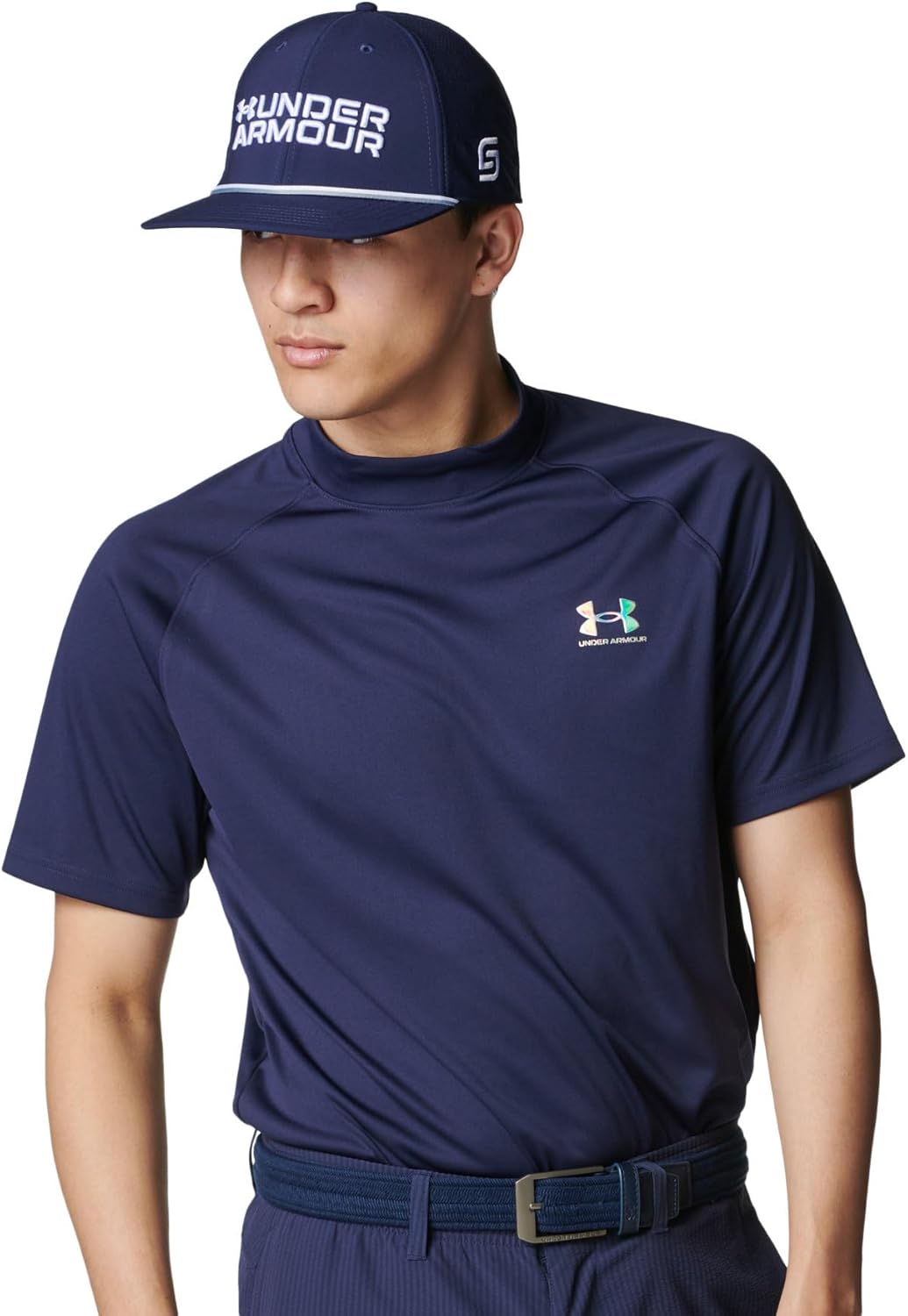 Мужская поло-рубашка для гольфа UNDER ARMOUR UA ArmorDry с коротким рукавом и воротником-стойкой, темно-синий
Мужская поло-рубашка для гольфа UNDER ARMOUR UA ArmorDry с коротким рукавом и воротником-стойкой, темно-синий