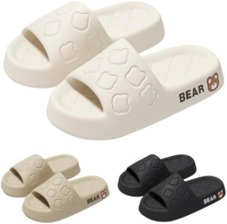 Милые шлепанцы в виде медвежонка Albiva, белый
Милые шлепанцы в виде медвежонка Albiva, белый