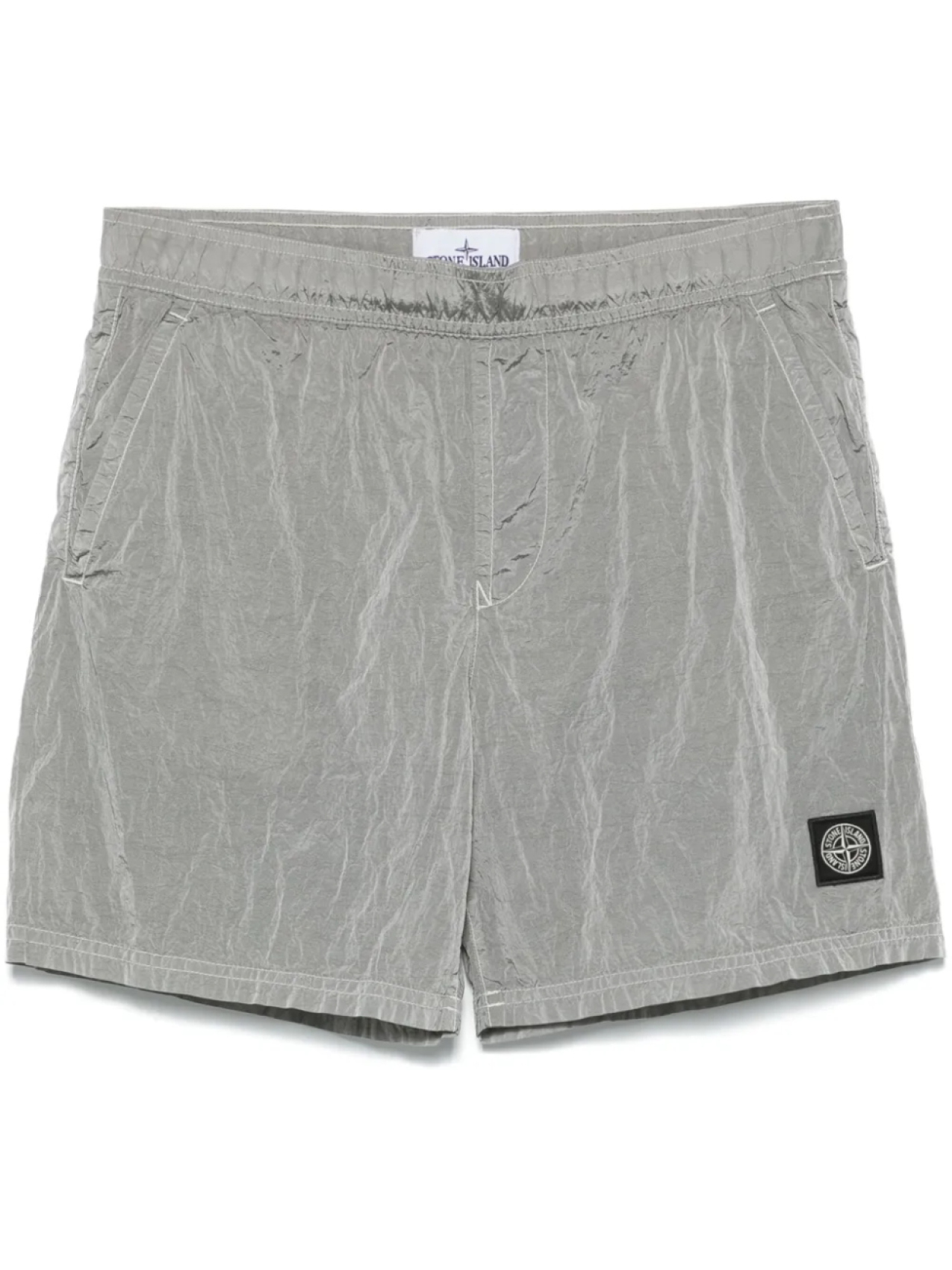 Мятые шорты Stone Island, серый
Мятые шорты Stone Island, серый