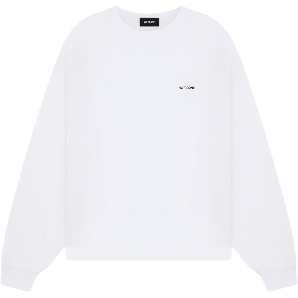 Вышитая футболка с длинным рукавом WE11DONE, белый
Вышитая футболка с длинным рукавом WE11DONE, белый