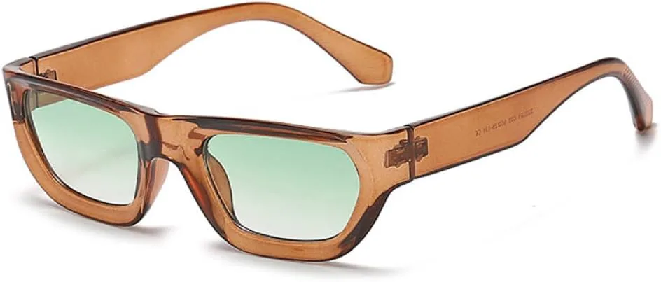 Солнцезащитные очки «кошачий глаз» для женщин, ретро-градиентные, защита от УФ-излучения UV400, солнцезащитные очки для мужчин MTZJH, Brown Green Gradient
Солнцезащитные очки «кошачий глаз» для женщин, ретро-градиентные, защита от УФ-излучения UV400, солнцезащитные очки для мужчин MTZJH, Brown Green Gradient