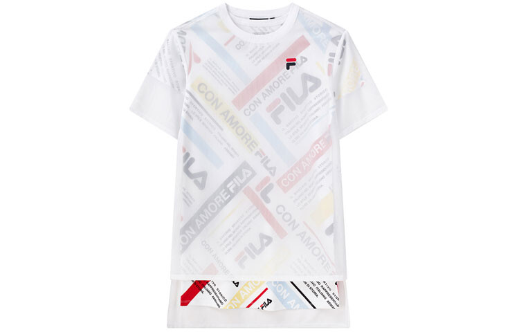 Платье с короткими рукавами женское белое Fila
Платье с короткими рукавами женское белое Fila