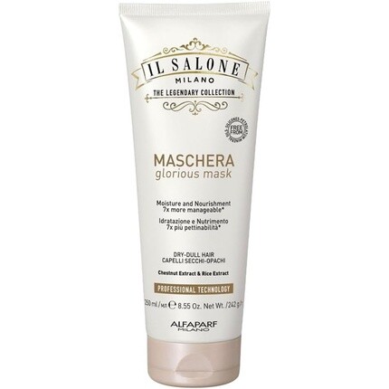 Il Salone Milano Glorious Mask 250ml - Маска для сухих и тусклых волос Alfaparf Milano
Il Salone Milano Glorious Mask 250ml - Маска для сухих и тусклых волос Alfaparf Milano