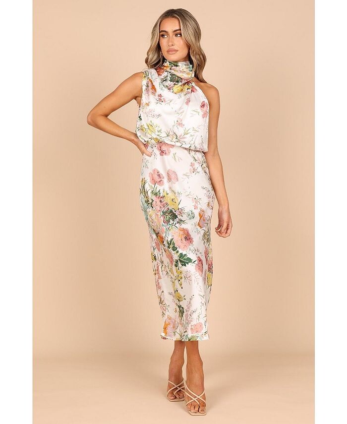 Женское платье миди с вырезом через шею Anabelle Petal and Pup, белый
Женское платье миди с вырезом через шею Anabelle Petal and Pup, белый