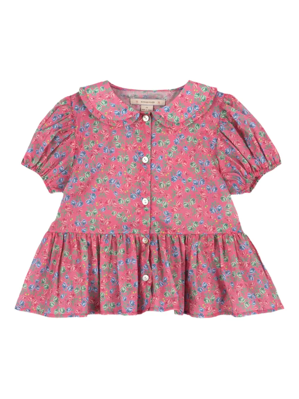 Топ с цветочным принтом и воротником Pacey Konges Sløjd, розовый
Топ с цветочным принтом и воротником Pacey Konges Sløjd, розовый