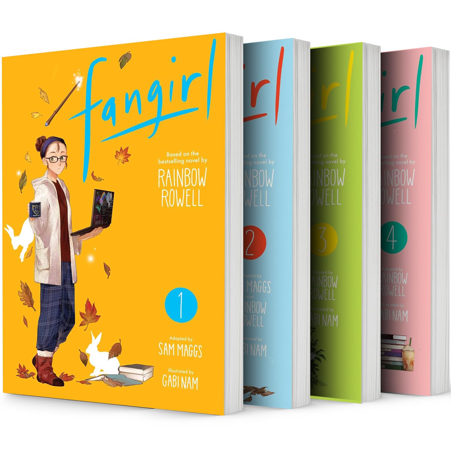 Fangirl: The Manga - 4-Book Collection Set, Based on the novel by Rainbow Rowell (Viz Media)
Fangirl: The Manga - 4-Book Collection Set, Based on the novel by Rainbow Rowell (Viz Media)