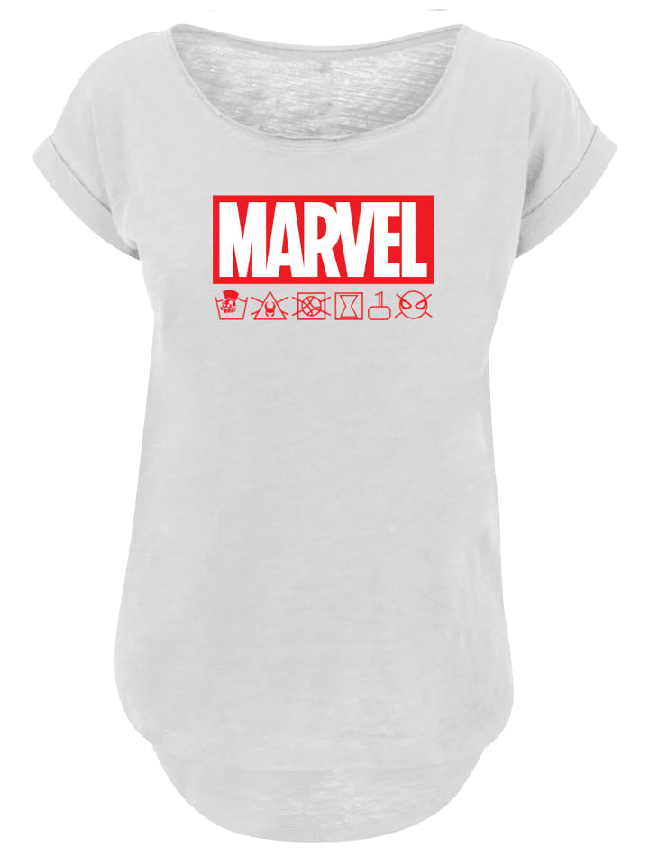 Футболка с логотипом Marvel, символы стирки, белый цвет F4NT4STIC
Футболка с логотипом Marvel, символы стирки, белый цвет F4NT4STIC