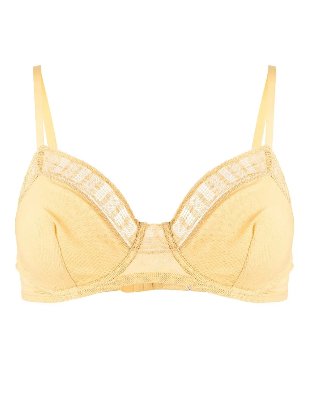 Бюстгальтер с кружевом Eres, желтый
Бюстгальтер с кружевом Eres, желтый