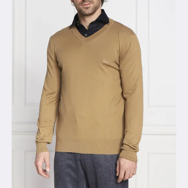 Свитер узкого кроя Pacello-L Boss, коричневый
Свитер узкого кроя Pacello-L Boss, коричневый