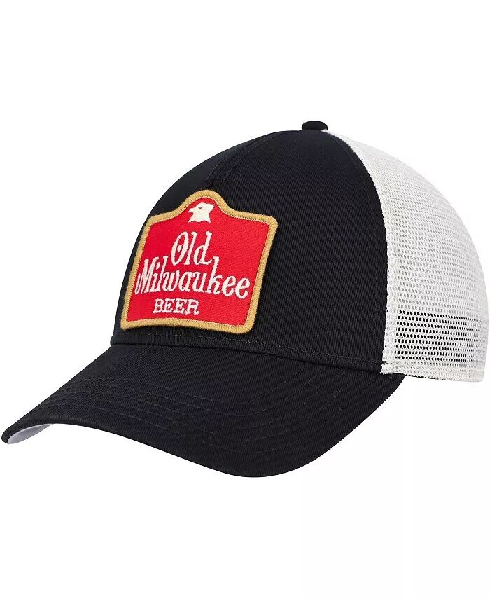Мужская черная, кремовая кепка Old Milwaukee Valin Trucker Snapback American Needle
Мужская черная, кремовая кепка Old Milwaukee Valin Trucker Snapback American Needle