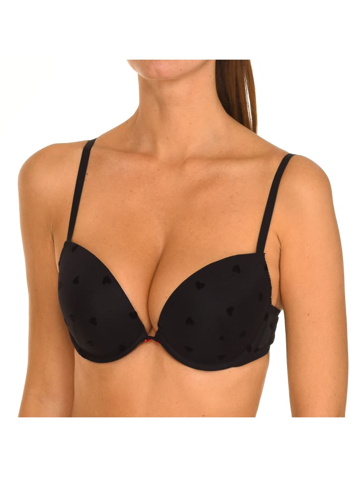 Бюстгальтер пуш-ап Guess, черный
Бюстгальтер пуш-ап Guess, черный