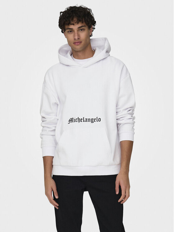 Толстовка свободного кроя Only & Sons, белый
Толстовка свободного кроя Only & Sons, белый