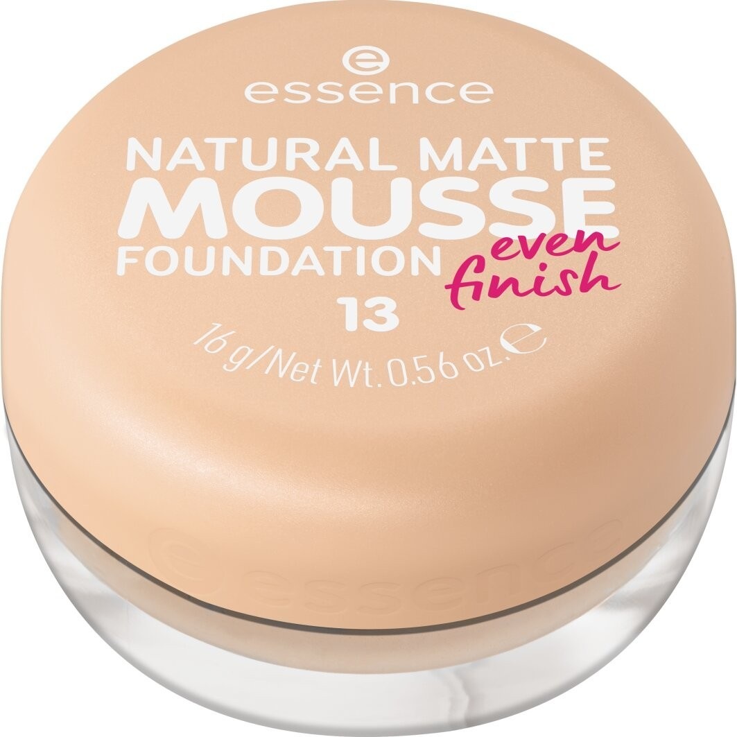 Тональный крем для лица natural matte mousse Essence, 13 - beige, вес 16 гр.
Тональный крем для лица natural matte mousse Essence, 13 - beige, вес 16 гр.