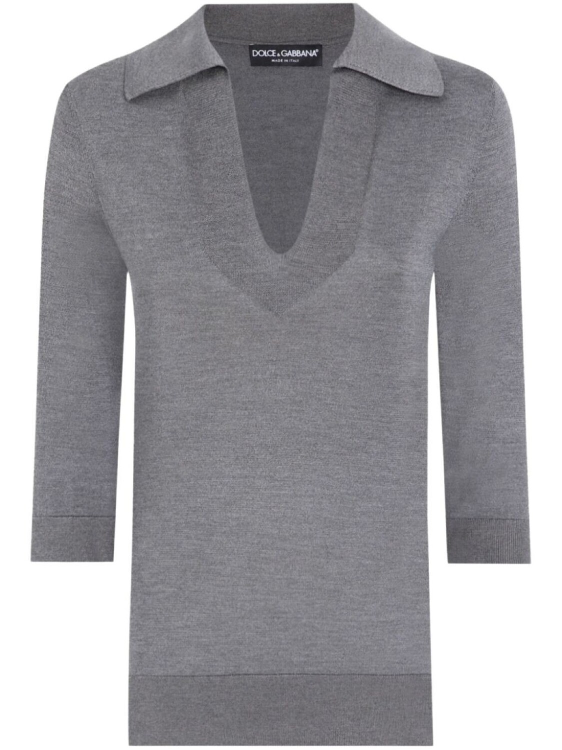 Рубашка поло с вышитым логотипом Dolce & Gabbana, серый
Рубашка поло с вышитым логотипом Dolce & Gabbana, серый