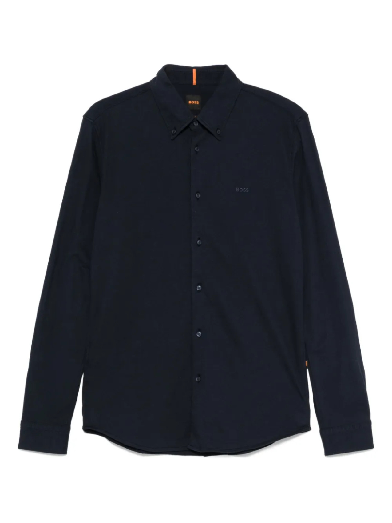 BOSS рубашка с вышитым логотипом, синий
BOSS рубашка с вышитым логотипом, синий