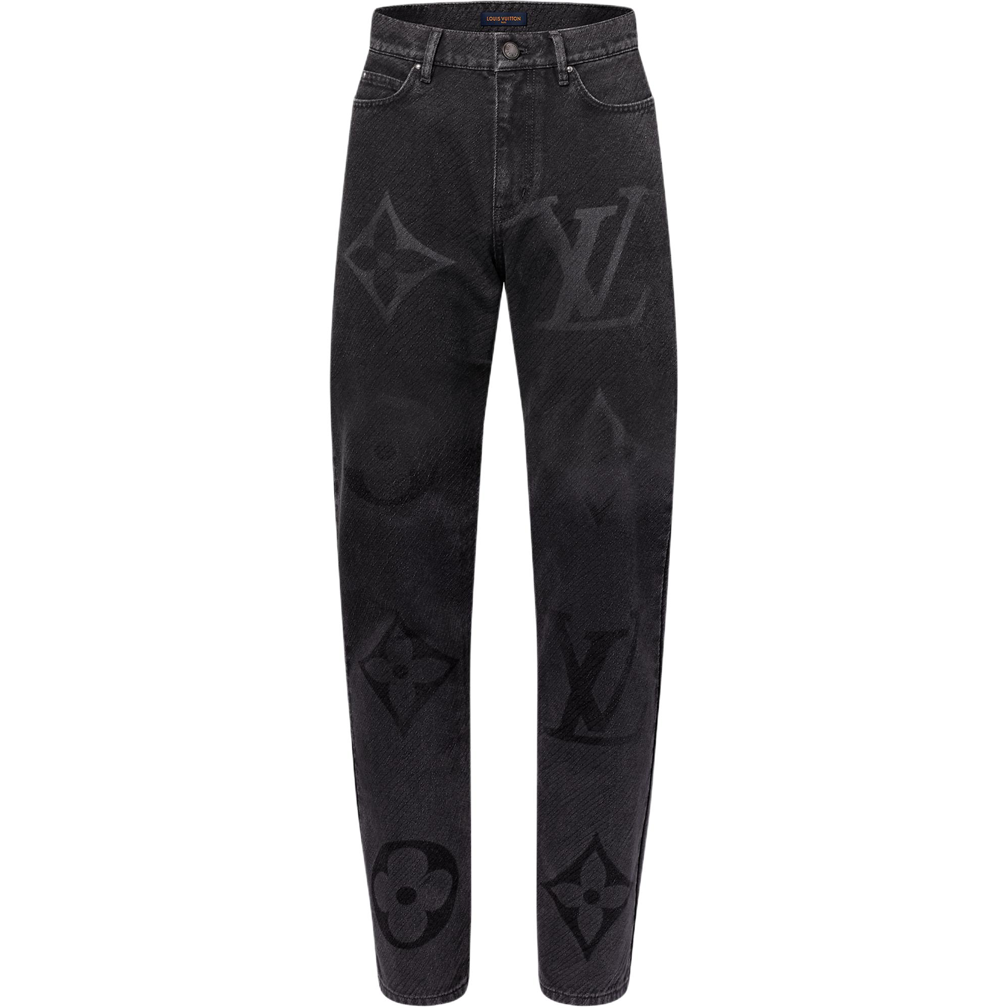 Джинсовые брюки Lv Monogram LOUIS VUITTON, черный
Джинсовые брюки Lv Monogram LOUIS VUITTON, черный