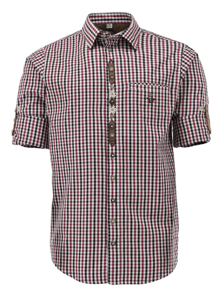 Рубашка Brenud бордового цвета OS-Trachten
Рубашка Brenud бордового цвета OS-Trachten