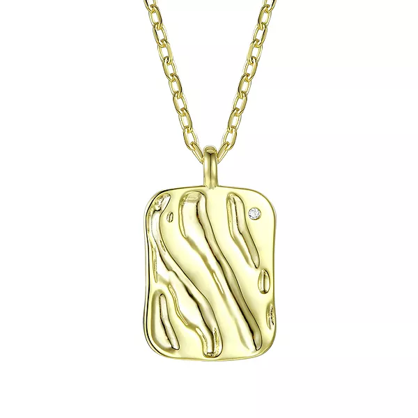 Ожерелье с квадратным кулоном, покрытое 14-каратным золотом Rachel Glauber, gold
Ожерелье с квадратным кулоном, покрытое 14-каратным золотом Rachel Glauber, gold