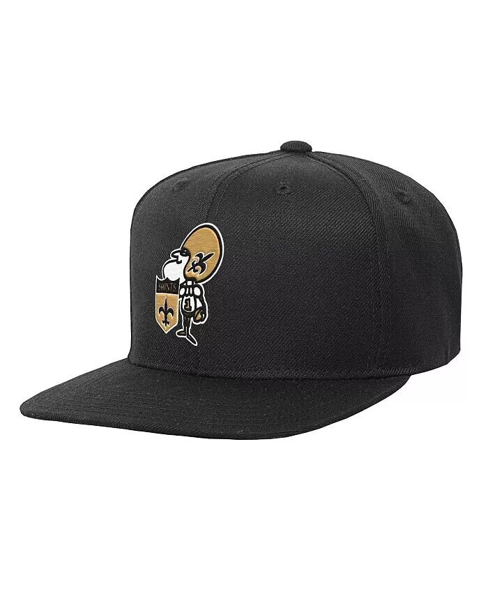 Черная кепка New Orleans Saints Gridiron Classics Ground Snapback для мальчиков и девочек Mitchell & Ness, черный
Черная кепка New Orleans Saints Gridiron Classics Ground Snapback для мальчиков и девочек Mitchell & Ness, черный