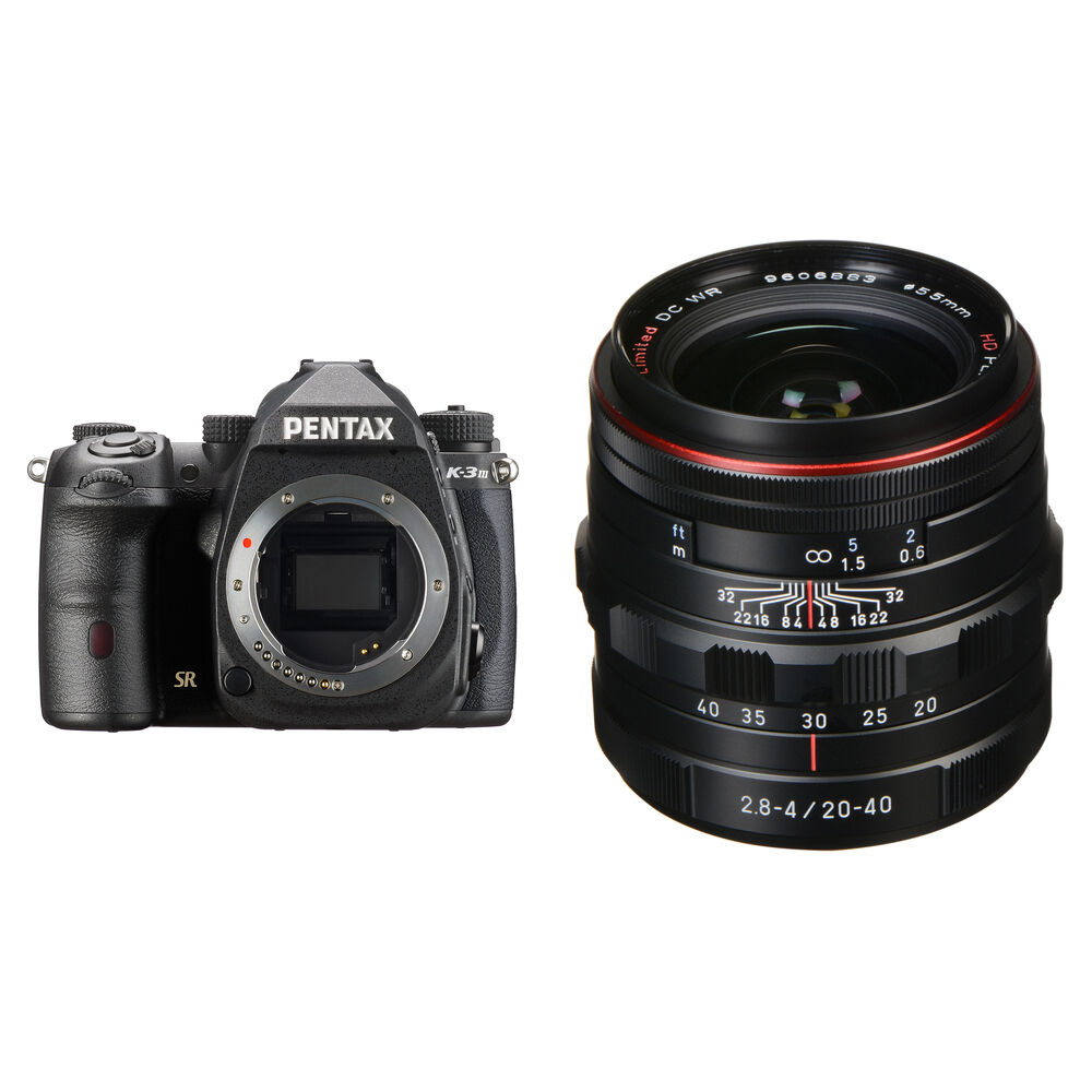 Зеркальная камера Pentax K-3 Mark III DSLR Camera with 20-40mm Lens Kit (Black)
Зеркальная камера Pentax K-3 Mark III DSLR Camera with 20-40mm Lens Kit (Black)