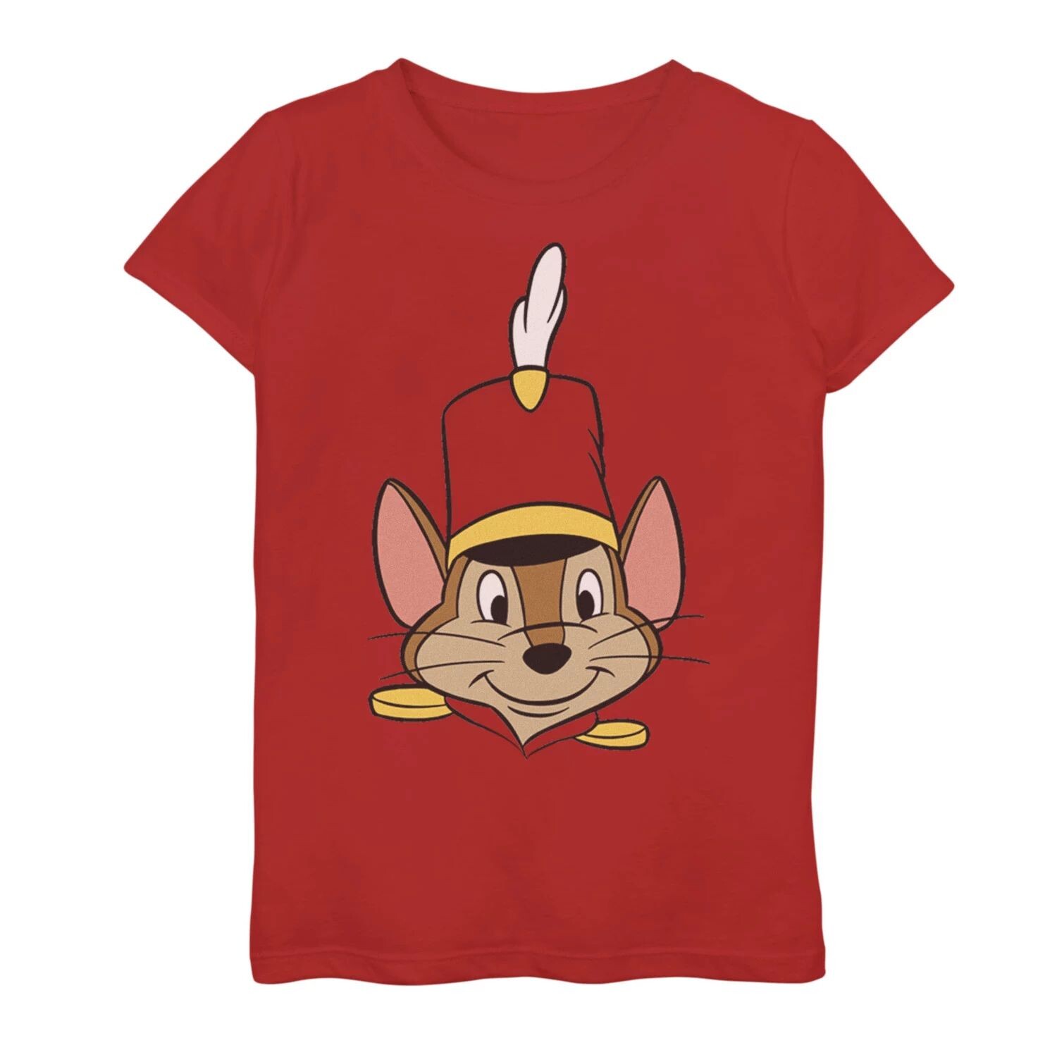 Футболка с большим лицом Disney Dumbo Timothy Q. Mouse для девочек 7–16 лет Licensed Character, красный
Футболка с большим лицом Disney Dumbo Timothy Q. Mouse для девочек 7–16 лет Licensed Character, красный