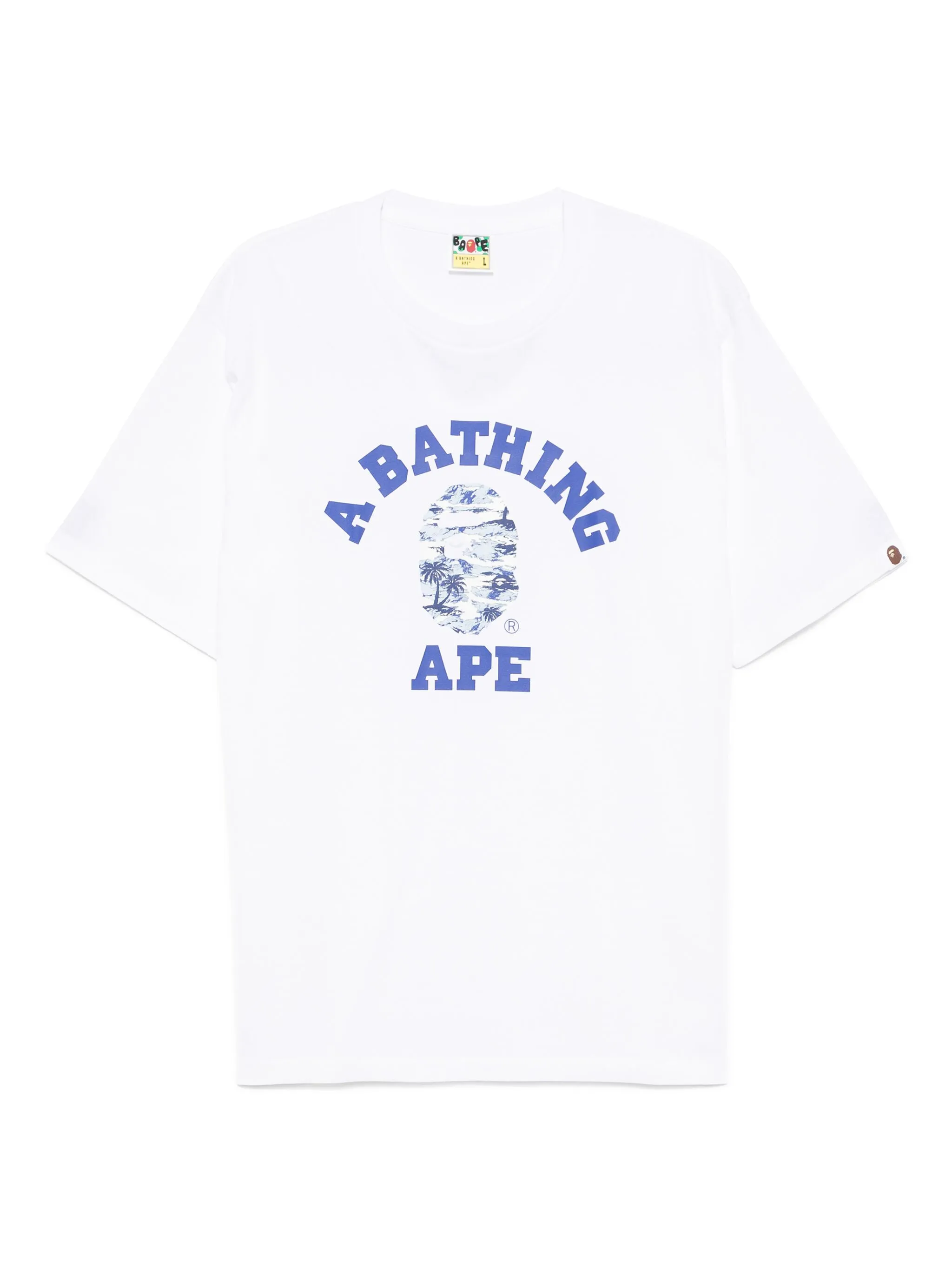 Футболка с логотипом A Bathing Ape, белый
Футболка с логотипом A Bathing Ape, белый
