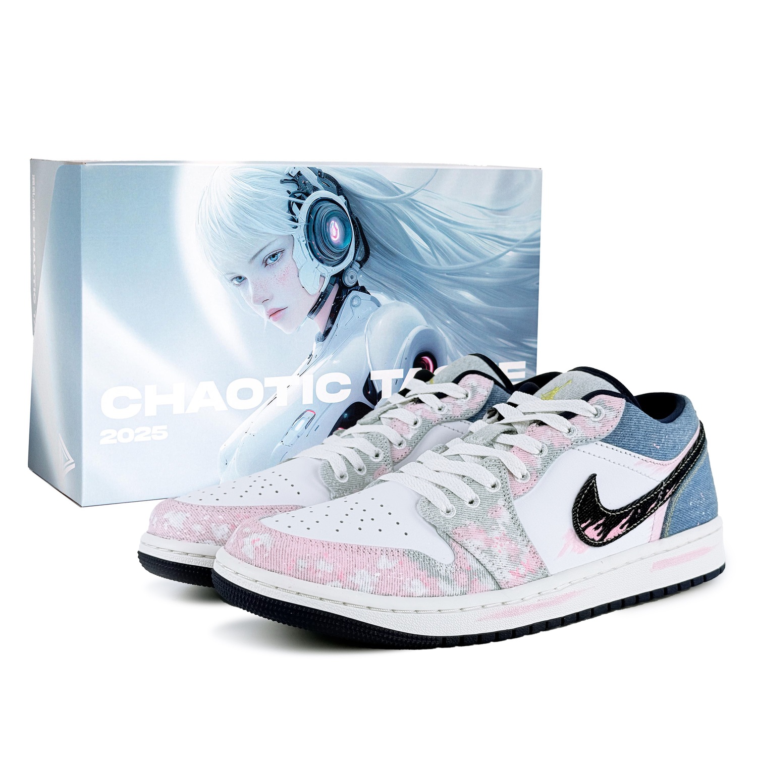 Jordan Эйр 1 с амортизацией, износостойкие низкие винтажные баскетбольные кроссовки мужские розово-голубые, цвет Pink Blue
Jordan Эйр 1 с амортизацией, износостойкие низкие винтажные баскетбольные кроссовки мужские розово-голубые, цвет Pink Blue