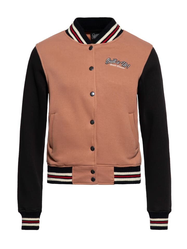 Куртка Queen Kerosin Builiup!, цвет latte macchiato, Коричневый, Куртка Queen Kerosin Builiup!, цвет latte macchiato
Куртка Queen Kerosin Builiup!, цвет latte macchiato, Коричневый, Куртка Queen Kerosin Builiup!, цвет latte macchiato