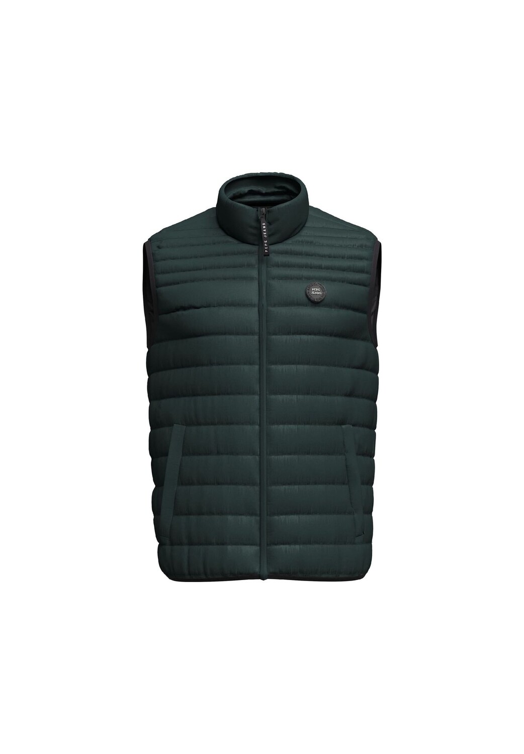 Мужской стеганый жилет - BALLE GILLET, нейлон, воротник стойка, карманы, однотонный цвет Pepe Jeans, цвет Dunkelgrün
Мужской стеганый жилет - BALLE GILLET, нейлон, воротник стойка, карманы, однотонный цвет Pepe Jeans, цвет Dunkelgrün