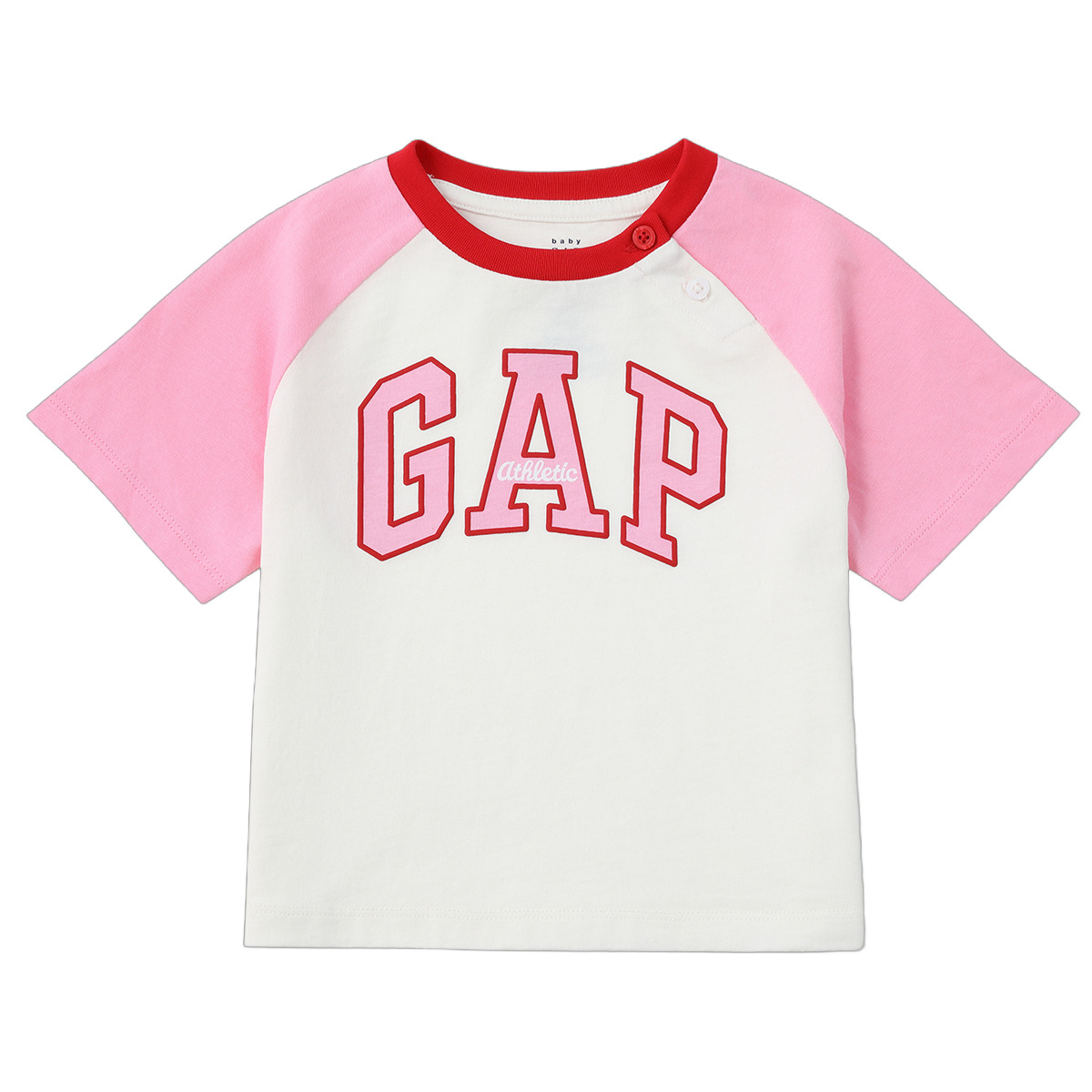Футболка для детей 3-7 лет GAP, белый/розовый
Футболка для детей 3-7 лет GAP, белый/розовый