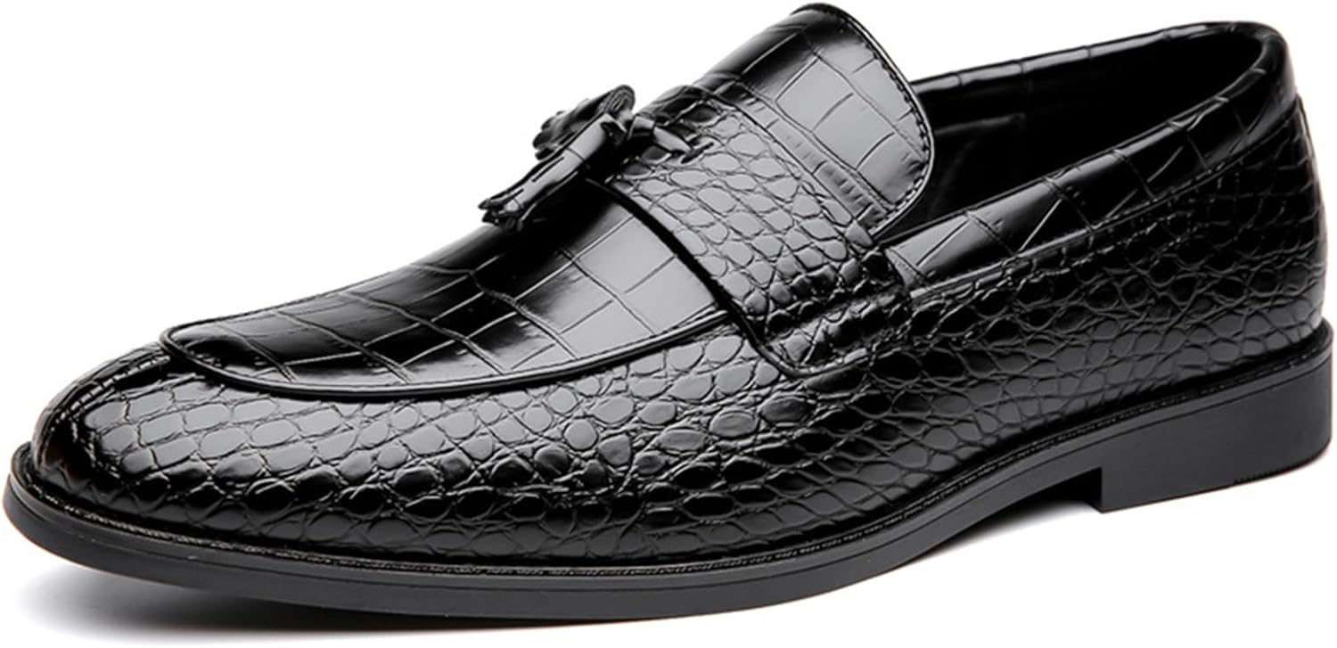 Мужские лоферы с кисточками без шнурков, классические повседневные и деловые, вечерние, для свадьбы и смокинга Abborora, черный
Мужские лоферы с кисточками без шнурков, классические повседневные и деловые, вечерние, для свадьбы и смокинга Abborora, черный