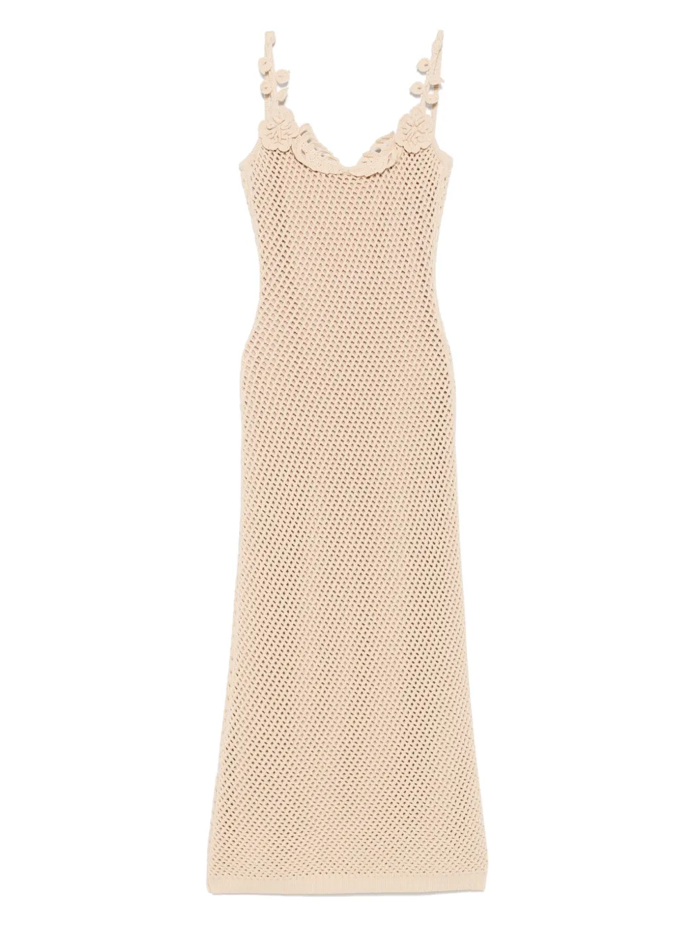 Платье из сетки с цветочной аппликацией Elie Saab, нейтральный
Платье из сетки с цветочной аппликацией Elie Saab, нейтральный