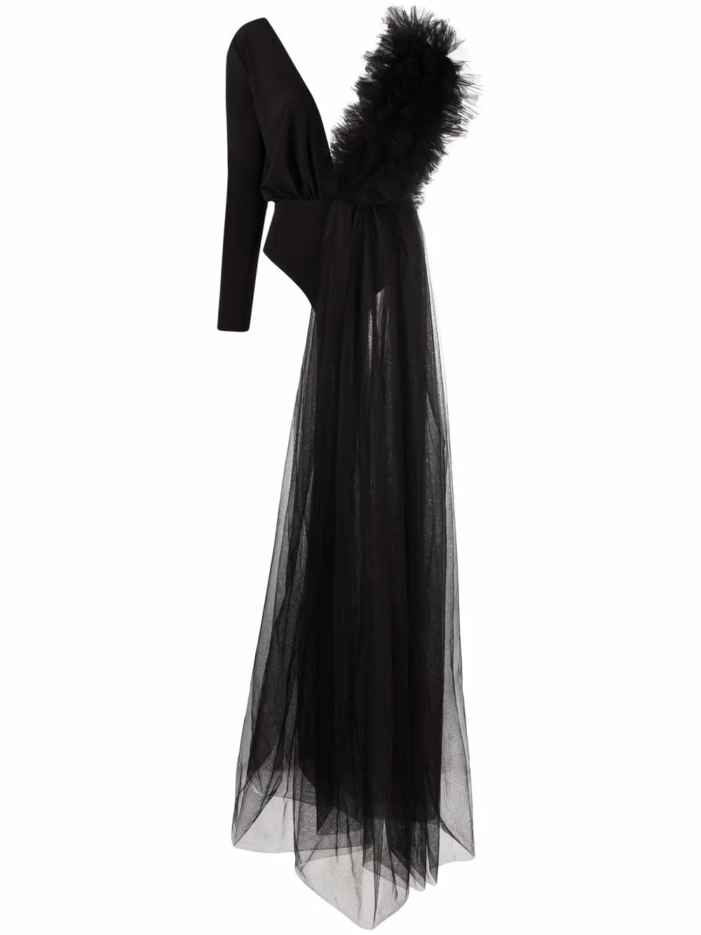 Боди с оборками из коллаборации с Lia Aram Alchemy, черный
Боди с оборками из коллаборации с Lia Aram Alchemy, черный