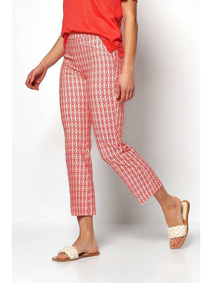 Тканевые брюки Toni, красно-белый
Тканевые брюки Toni, красно-белый