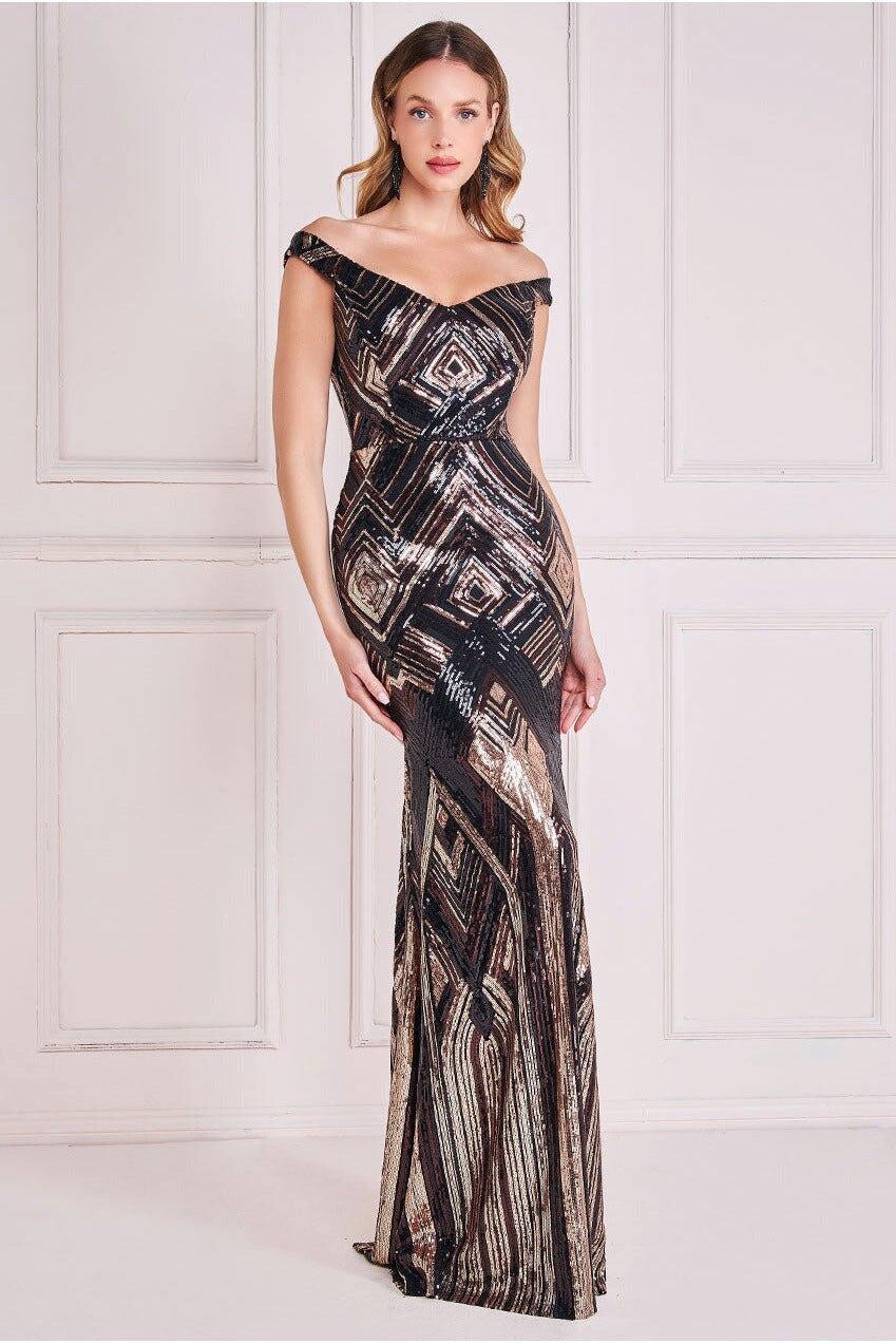 Макси без рукавов с геометрическим узором и пайетками Goddiva, черный
Макси без рукавов с геометрическим узором и пайетками Goddiva, черный