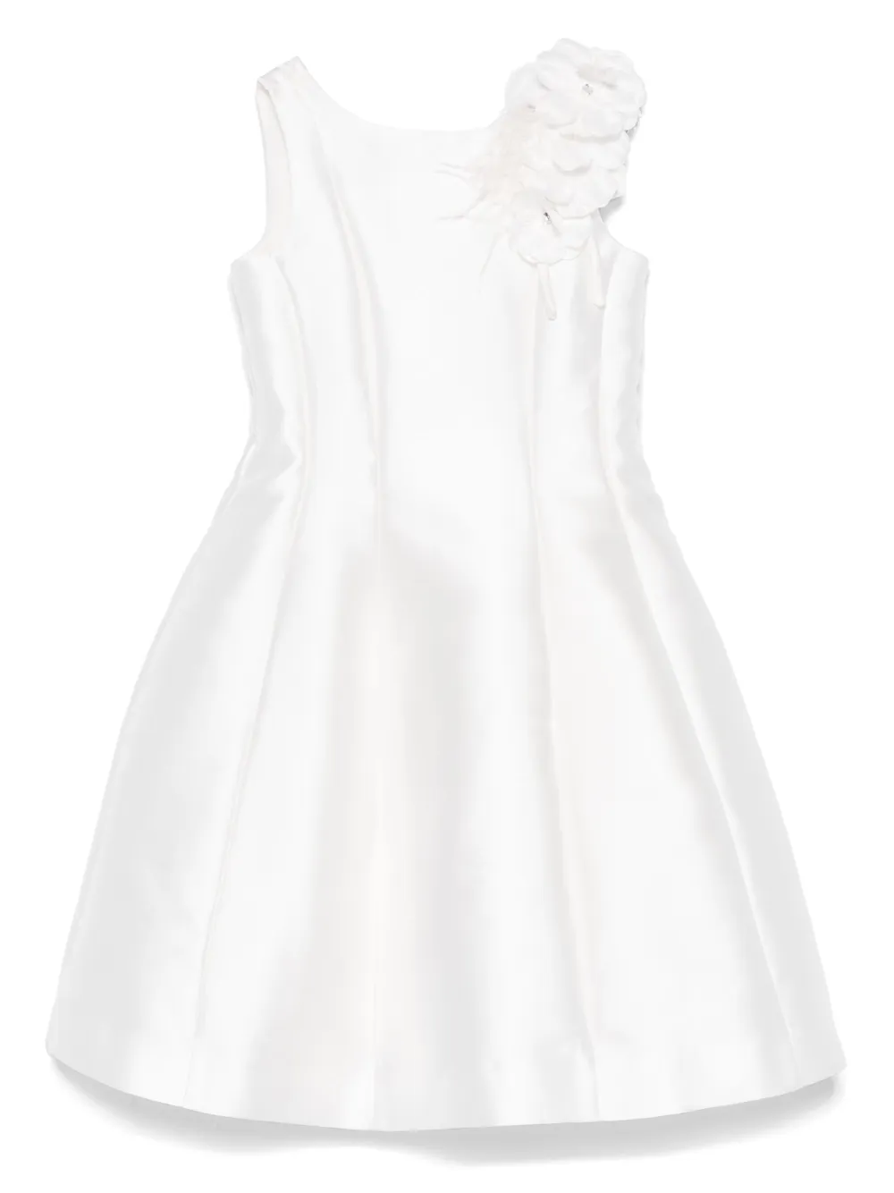 Платье с цветочной аппликацией Monnalisa, белый
Платье с цветочной аппликацией Monnalisa, белый