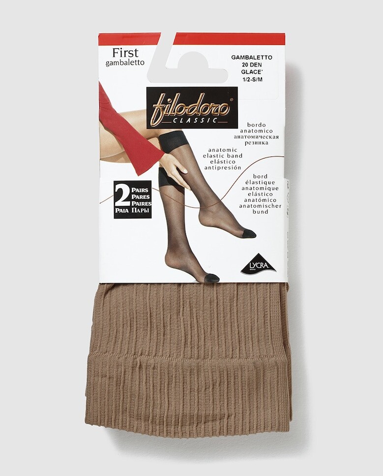 Комплект из двух мини-колготок плотностью 20 ден с анти-давящей резинкой Filodoro, песочный
Комплект из двух мини-колготок плотностью 20 ден с анти-давящей резинкой Filodoro, песочный