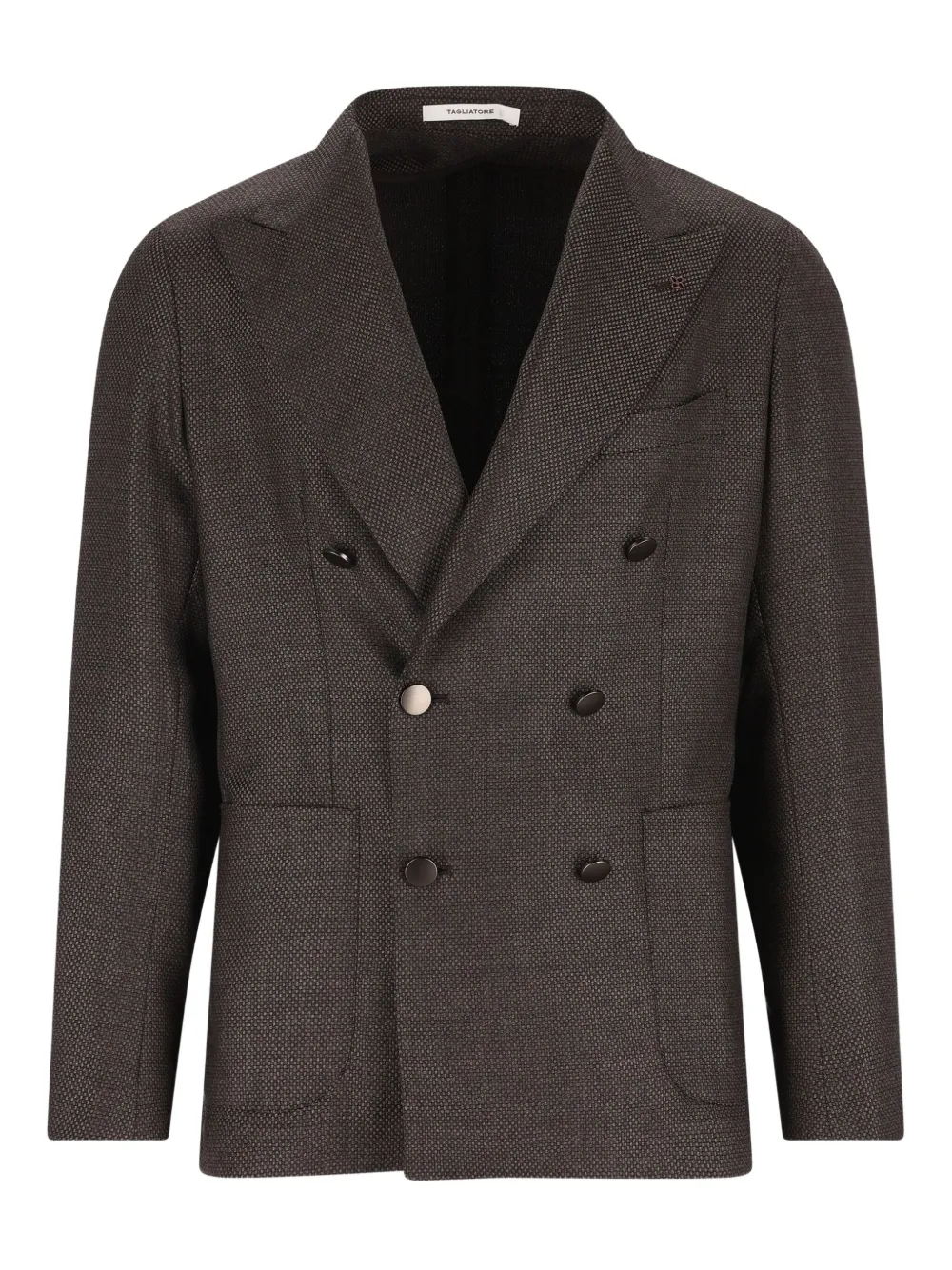Двубортный блейзер с накладными карманами TAGLIATORE, коричневый
Двубортный блейзер с накладными карманами TAGLIATORE, коричневый