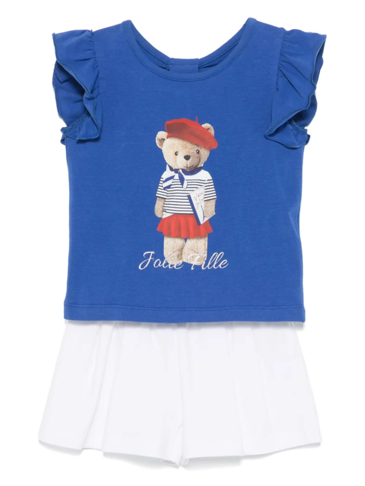 Lapin House комплект из топа и шортов, белый
Lapin House комплект из топа и шортов, белый