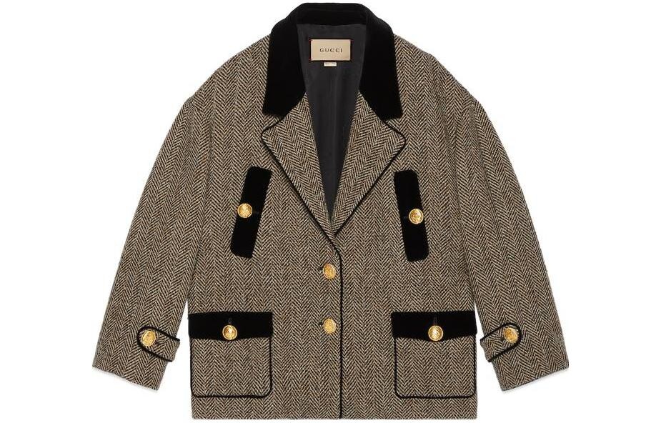 Пальто женское Gucci, коричневый / черный
Пальто женское Gucci, коричневый / черный