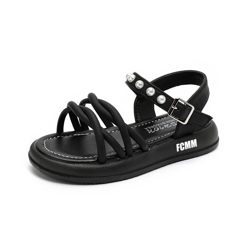 Сандалии детские, дышащие, нескользящие, быстросохнущие, с низким верхом FCMM, черный 
Сандалии детские, дышащие, нескользящие, быстросохнущие, с низким верхом FCMM, черный