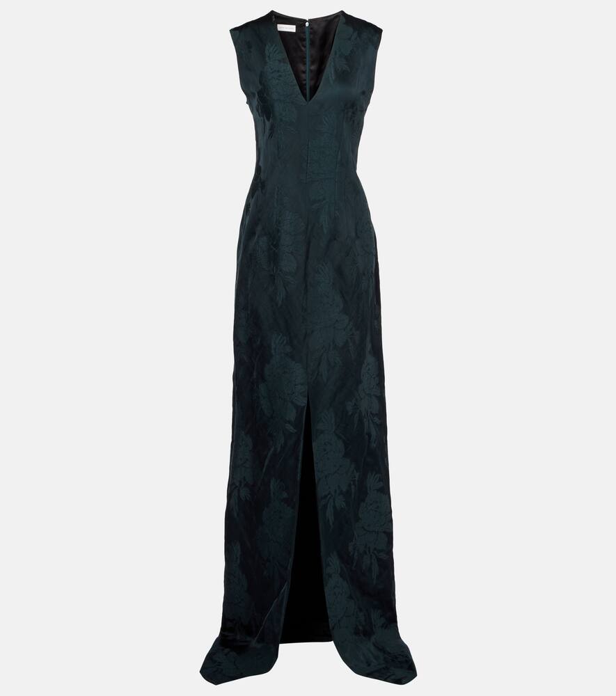 Цветочное жаккардовое платье Dries Van Noten, Dark Green
Цветочное жаккардовое платье Dries Van Noten, Dark Green