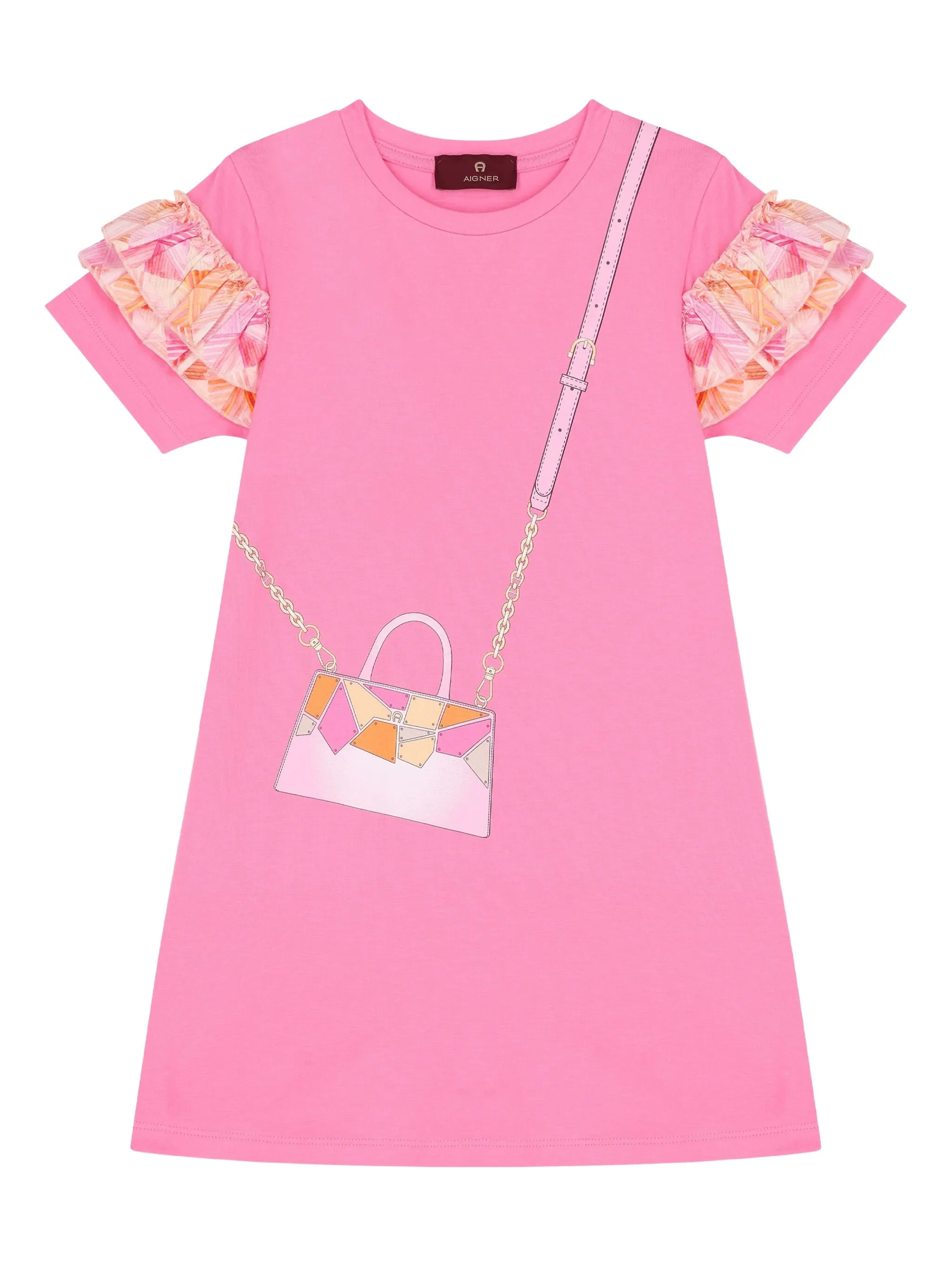 Платье с принтом Aigner Kids, розовый
Платье с принтом Aigner Kids, розовый