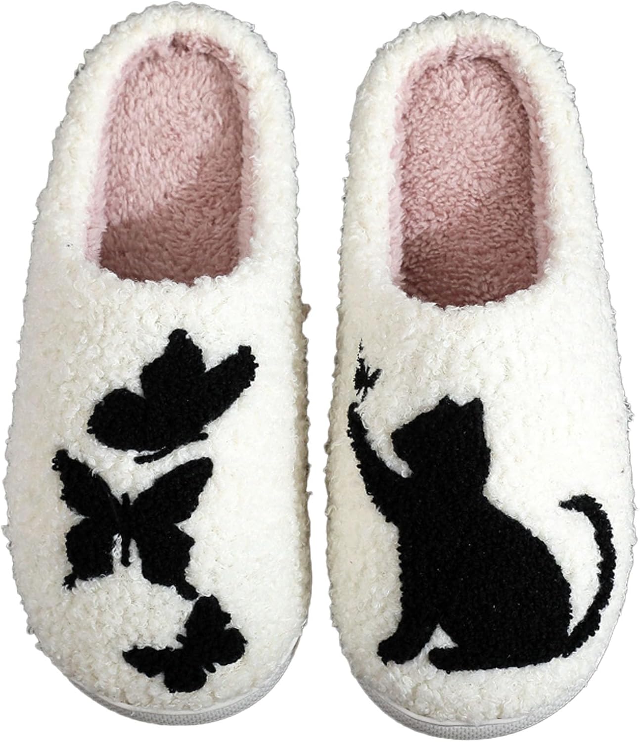 Милые домашние тапочки для женщин и мужчин с изображением животных, удобные мягкие тапочки с эффектом памяти, плюшевые домашние обувь для спальни и гостиной Oukisam, 13 Butterfly Cat
Милые домашние тапочки для женщин и мужчин с изображением животных, удобные мягкие тапочки с эффектом памяти, плюшевые домашние обувь для спальни и гостиной Oukisam, 13 Butterfly Cat