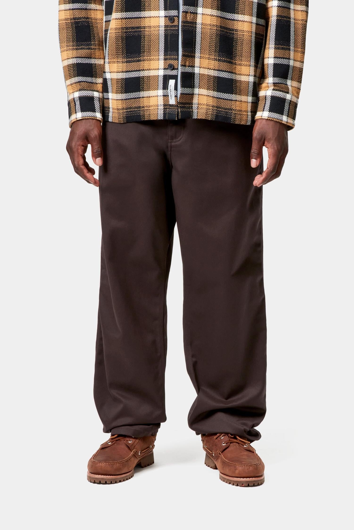 Брюки Simple из твила Denison (65% полиэстер / 35% хлопок) Carhartt, коричневый
Брюки Simple из твила Denison (65% полиэстер / 35% хлопок) Carhartt, коричневый